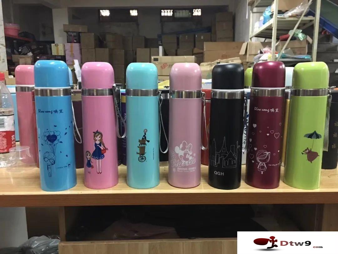 擺地攤賣保溫杯：304精品不銹鋼保溫杯，兒童保溫杯，子彈頭保溫杯貨源